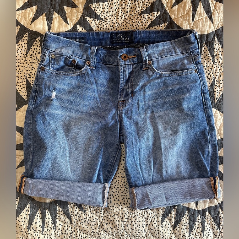 Lucky Brand Boardwalk Bermuda Shorts